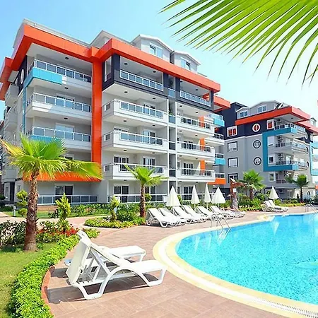 Cosy 1-bedroom In A Luxury With Sea, Water Park And Garden Views Alanya